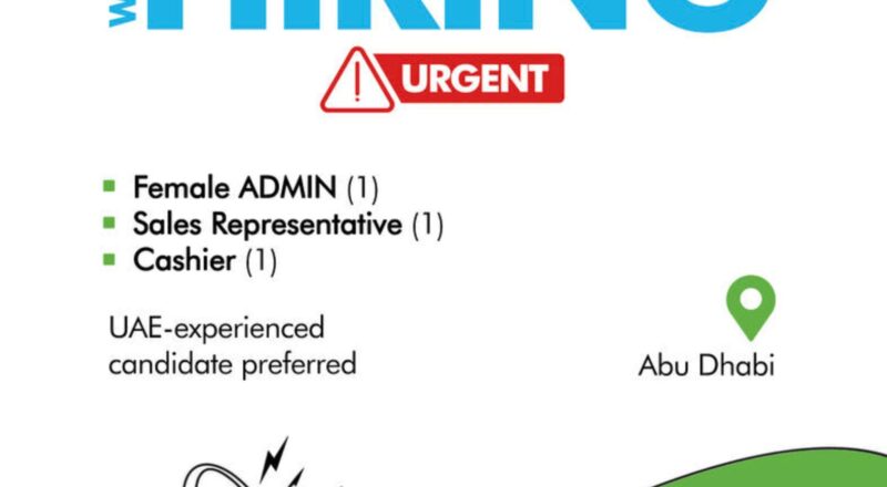 Abu Dhabi Supermarket Jobs 2025 – Join Abela Supermarket Hiring Admin, Sales & Cashier Roles! Apply Now