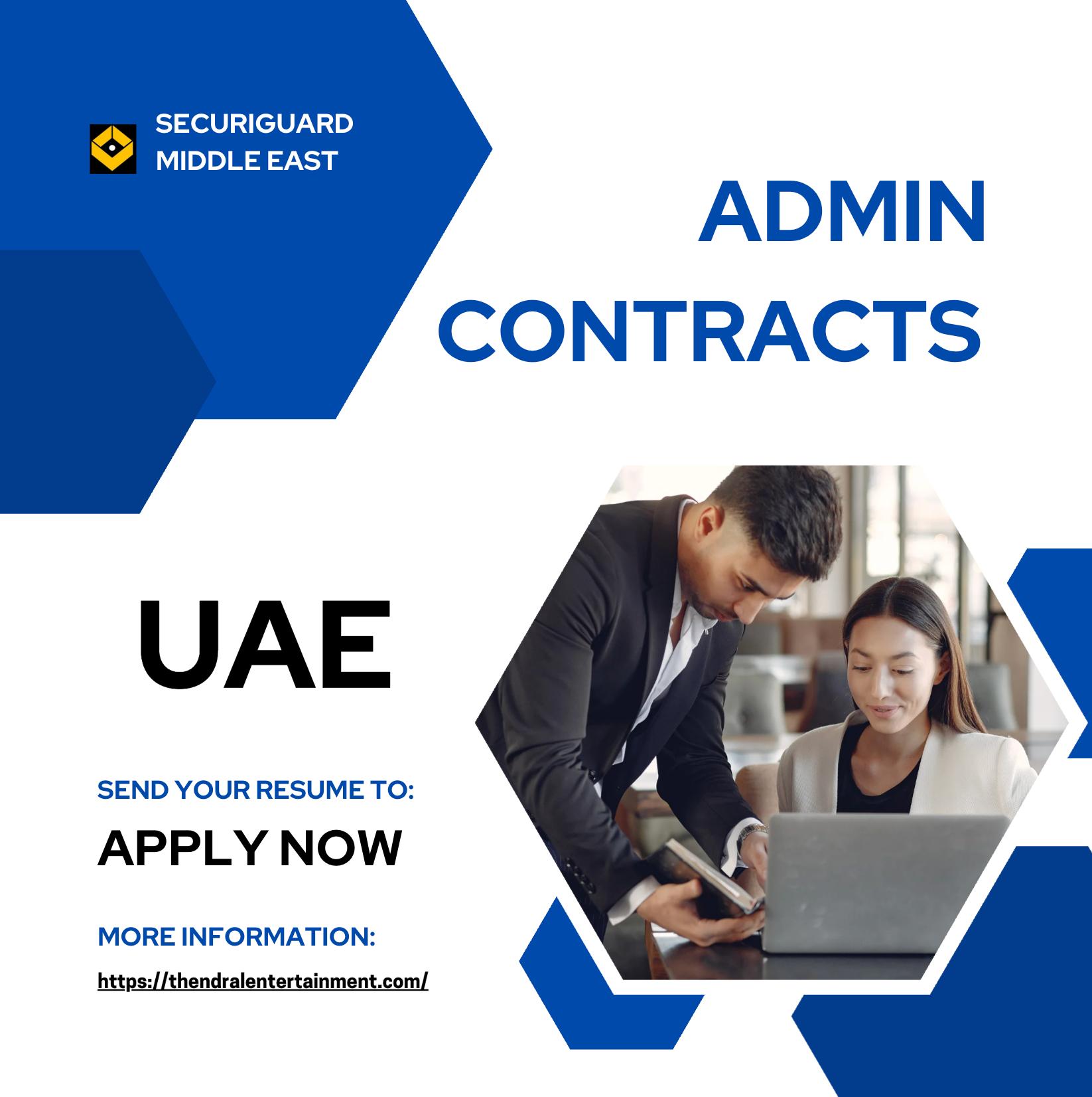 Admin Jobs UAE 2025 – Exciting Admin Contracts Role at Securiguard Middle East in Abu Dhabi