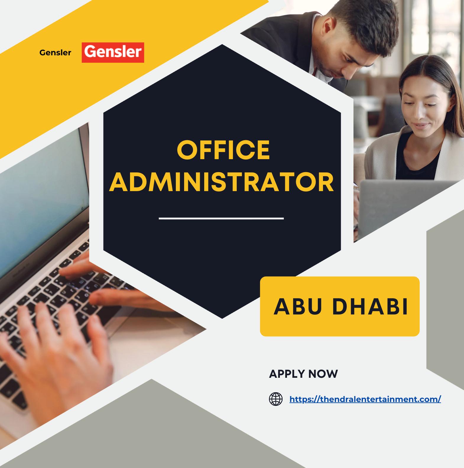 Office Administrator Jobs Abu Dhabi 2025 – Join Gensler and Elevate Your Administrative Career Now