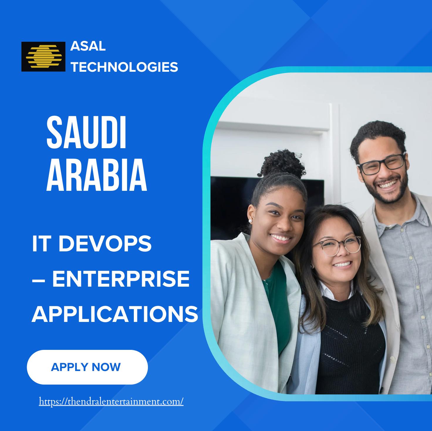 IT Jobs Saudi Arabia 2025 – Exciting DevOps Career with ASAL Technologies