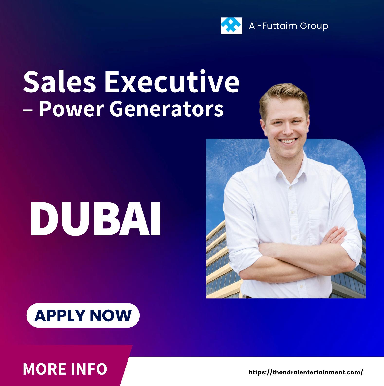 Sales Executive Jobs Dubai 2025 – Join Al-Futtaim Automotive’s FAMCO Power Division Now