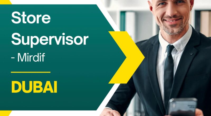 Store Supervisor Jobs Dubai 2025 – Join Tesla and Lead the Future of Retail Innovation Now