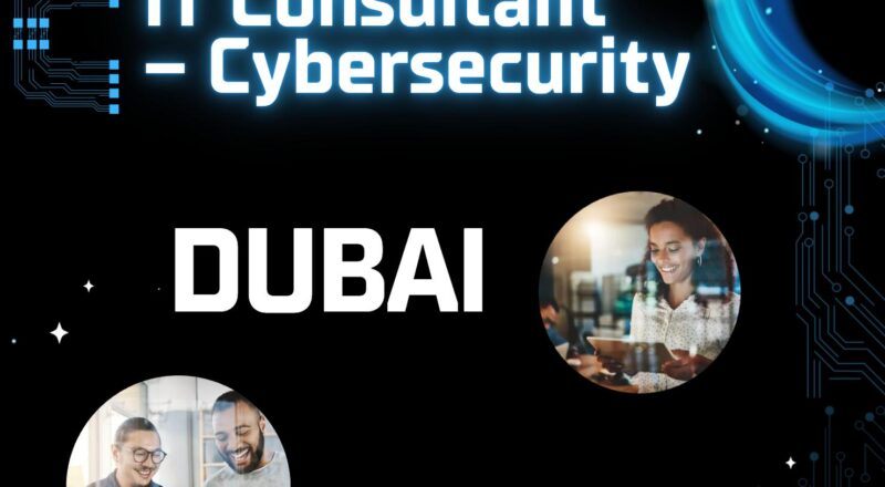 Cybersecurity Jobs in Dubai 2025 – Exciting IT Consultant Role at BCG Platinion