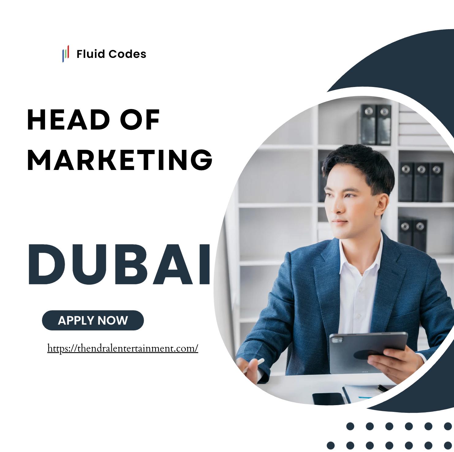 Marketing Manager Jobs Dubai 2025 – Exciting Career Opportunity at Fluid Codes