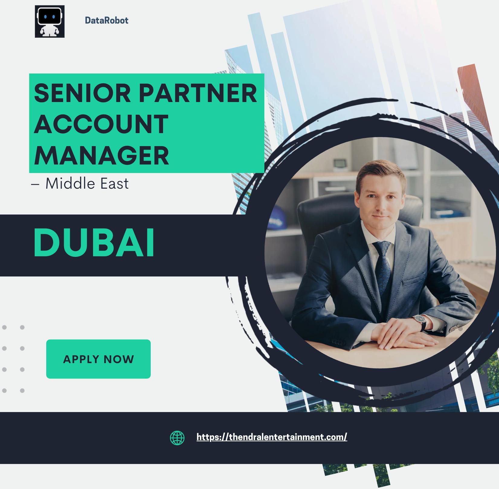 DataRobot Careers UAE 2025 – Exciting Senior Partner Account Manager Jobs in Dubai
