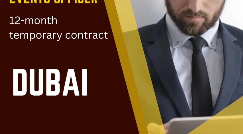 Emirates Careers Dubai 2025 – Events Officer (12-Month Contract) Opportunity | Last Date 24th Oct