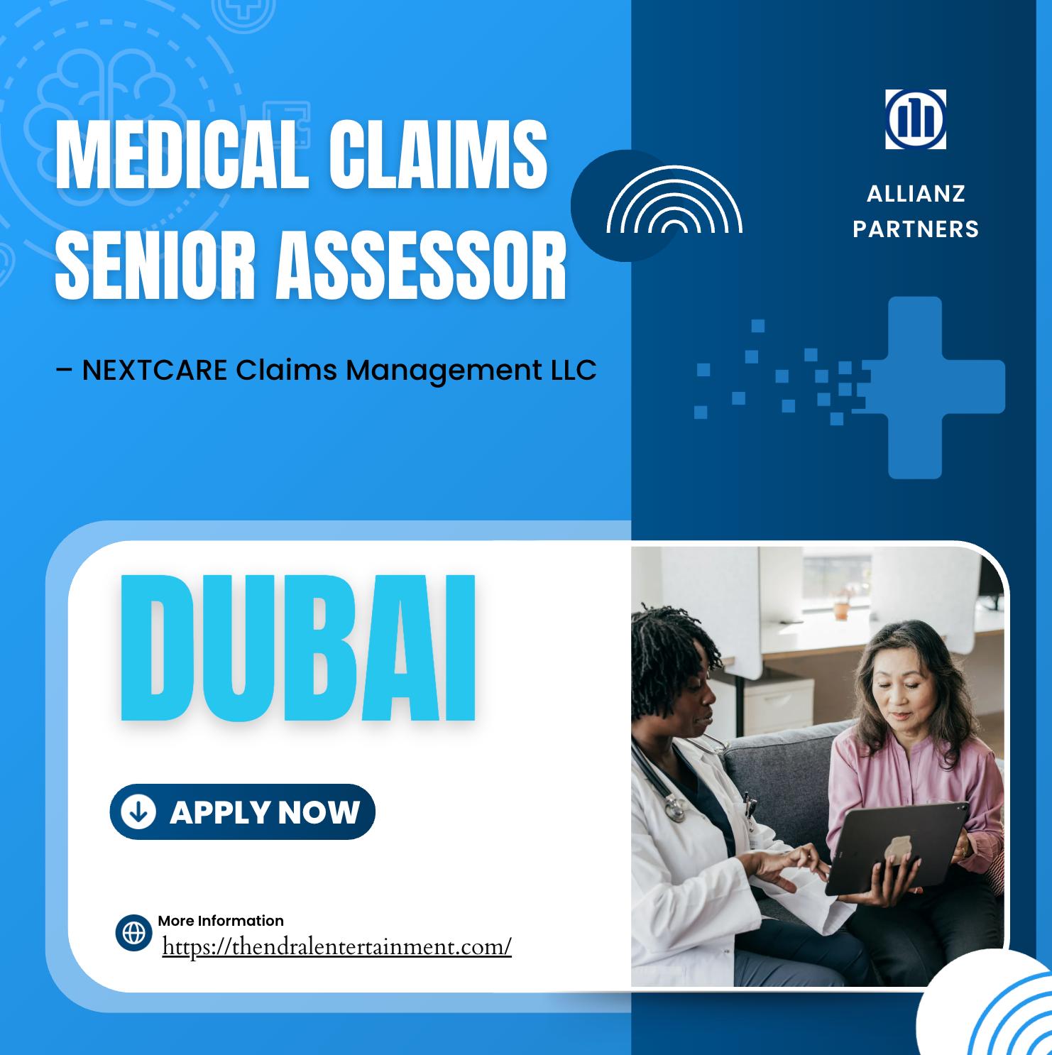 Insurance Careers Dubai 2025 – Exciting Medical Claims Senior Assessor Role at Allianz
