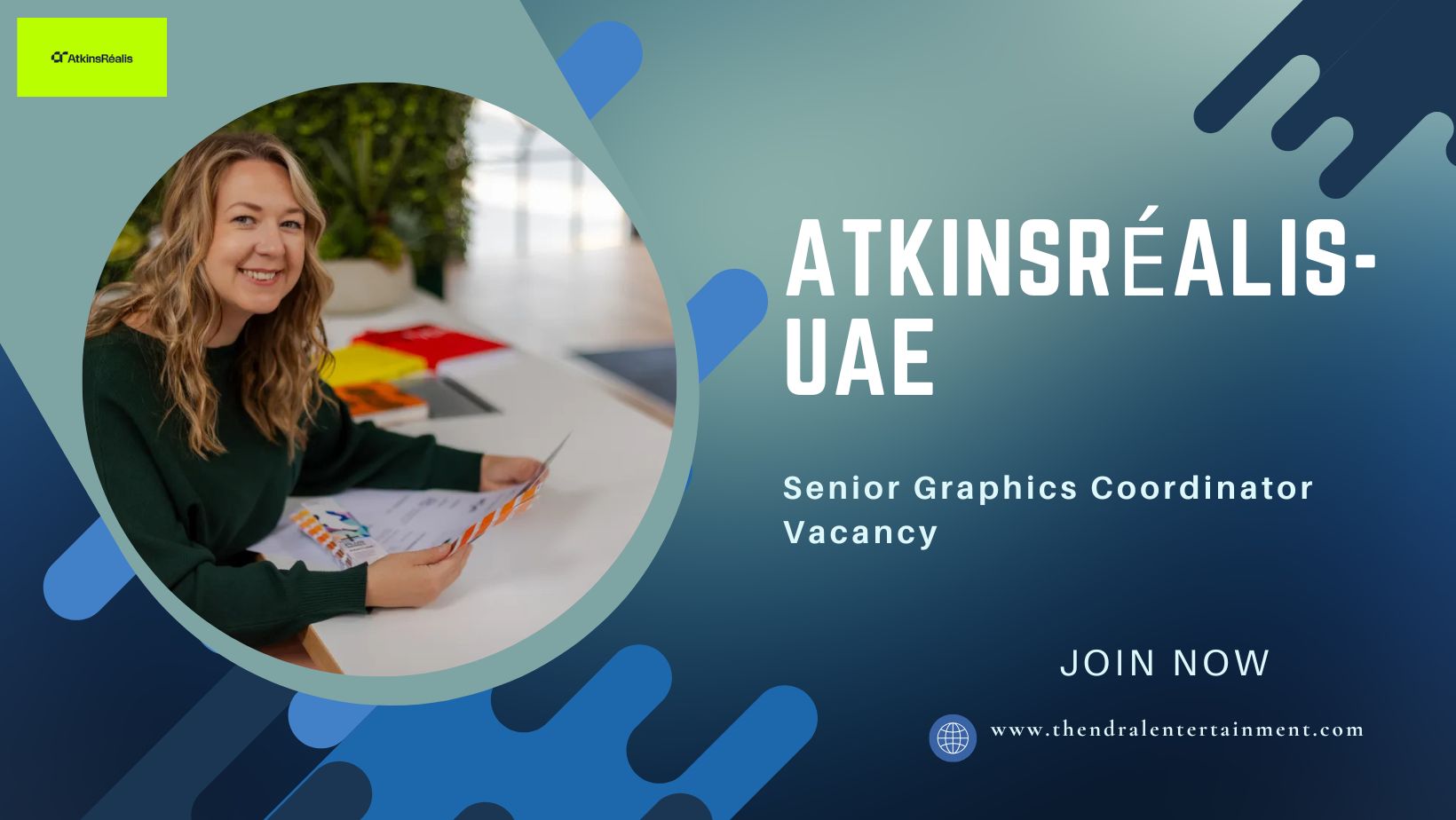 ✨ AtkinsRéalis – Senior Graphics Coordinator Vacancy in UAE 2025
