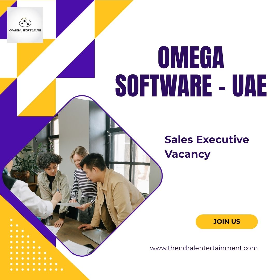 🌍 Omega Software – Sales Executive Vacancy in UAE 2025 – Apply Immediately