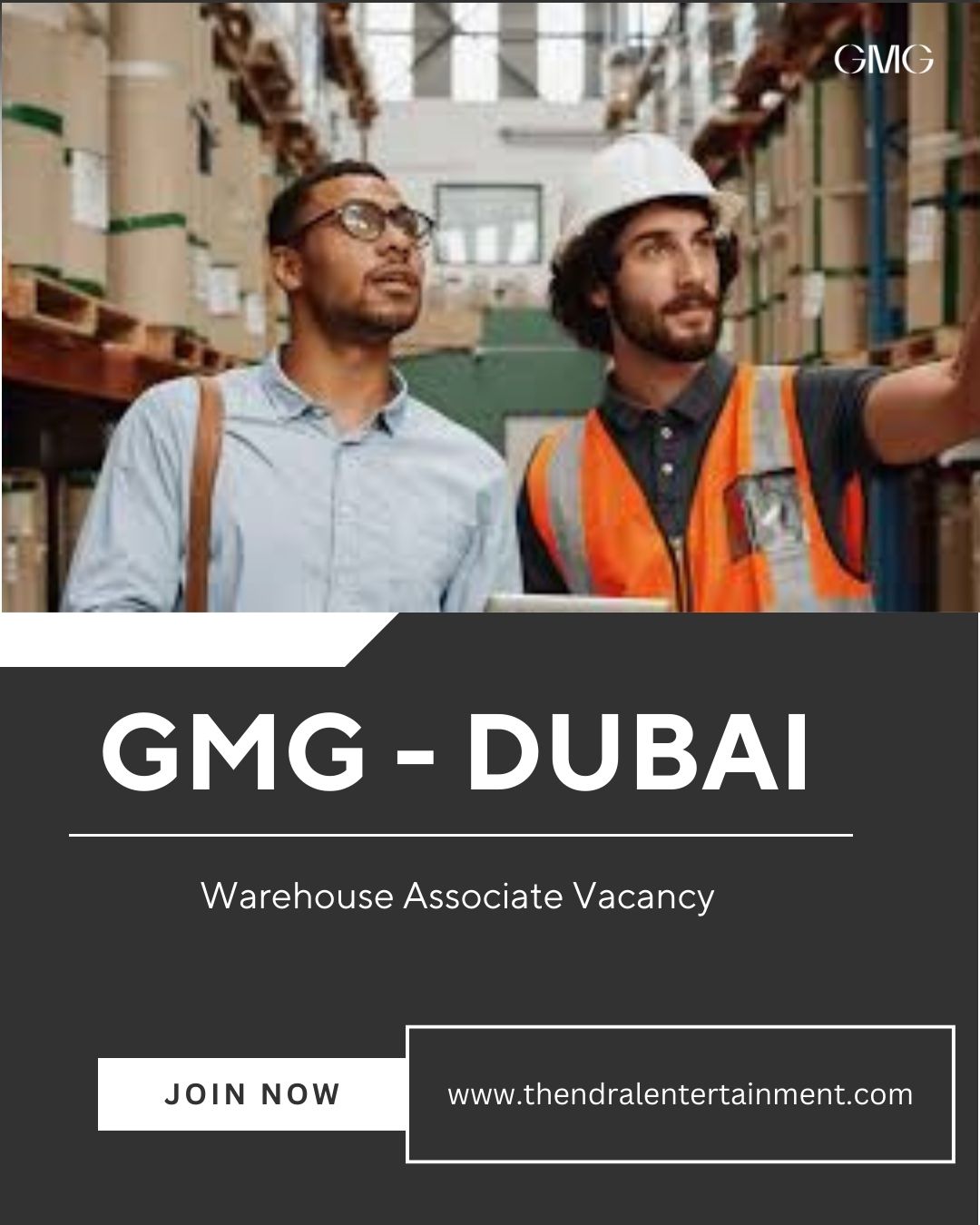GMG Warehouse Associate Vacancy in Dubai 2025 – Apply Immediately