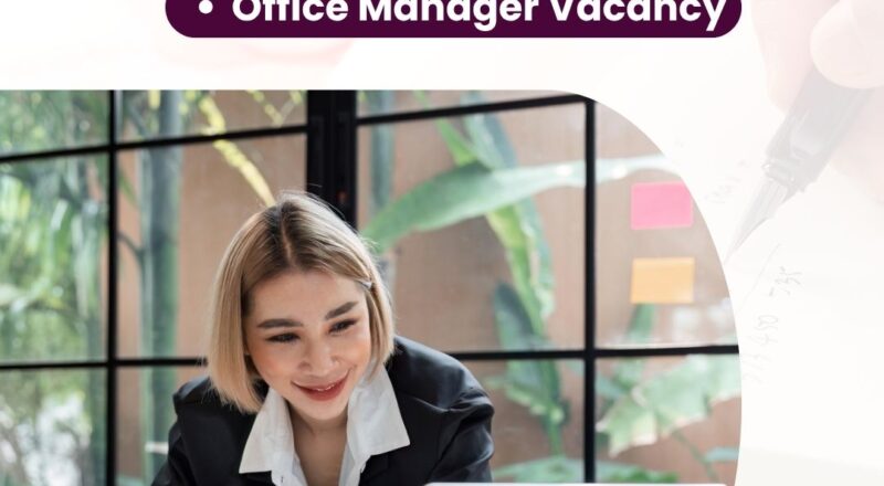 🌟 Agile Consultants – Office Manager Vacancy in Dubai 2025