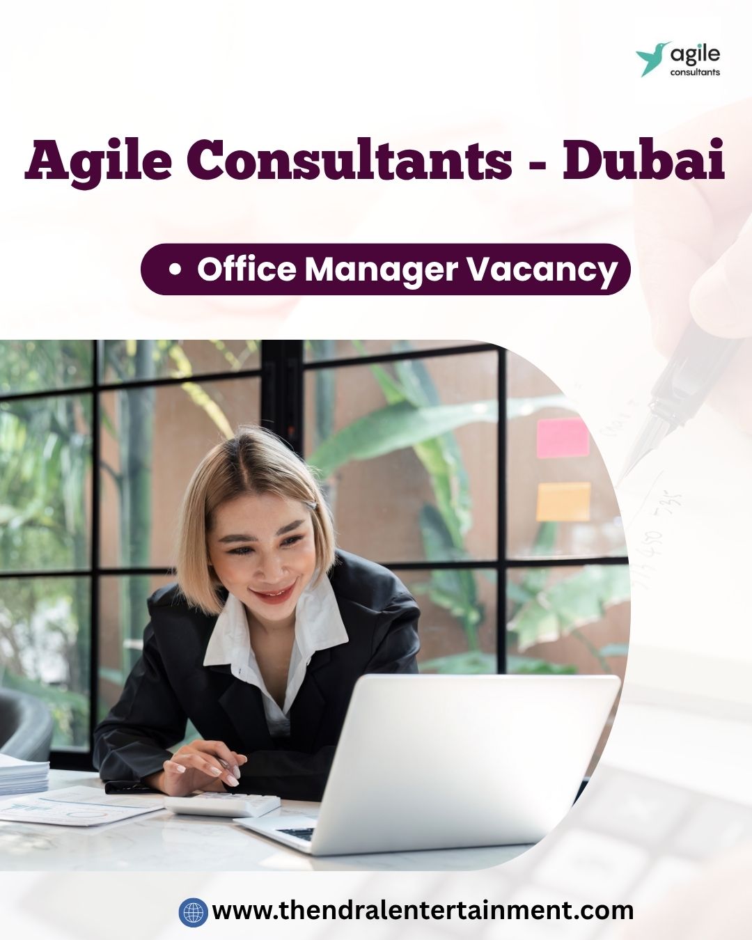 🌟 Agile Consultants – Office Manager Vacancy in Dubai 2025