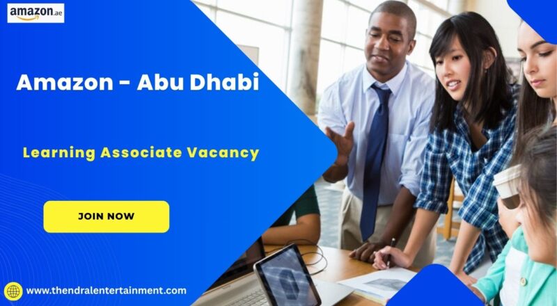 ✨ Exciting Amazon – Learning Associate Vacancy in Abu Dhabi 2025