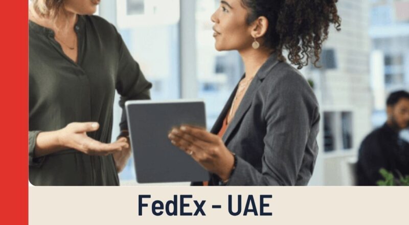 FedEx – Manager Customer Experience Vacancy in the United Arab Emirates (2025)