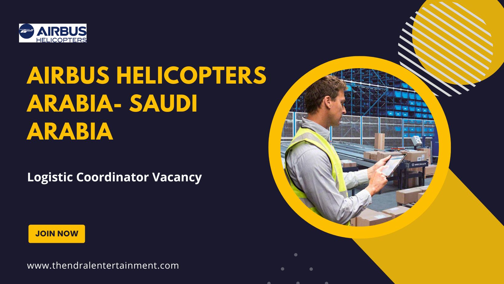 ✈️ Airbus Helicopters Arabia – Logistic Coordinator Vacancy in Saudi Arabia – Apply Immediately 2025