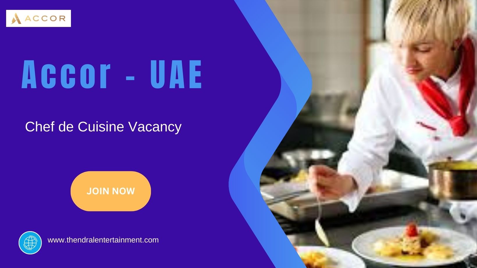 Accor – Chef de Cuisine Vacancy in United Arab Emirates 2025 – Apply Immediately