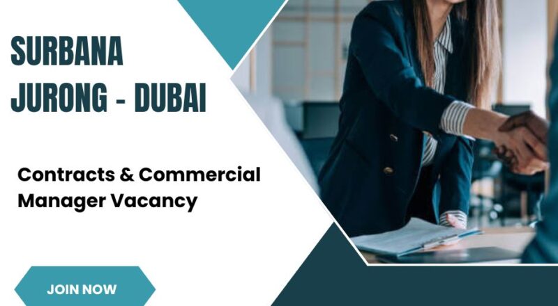🏙️ Surbana Jurong – Contracts & Commercial Manager Vacancy in Dubai – Apply Before November 30, 2025