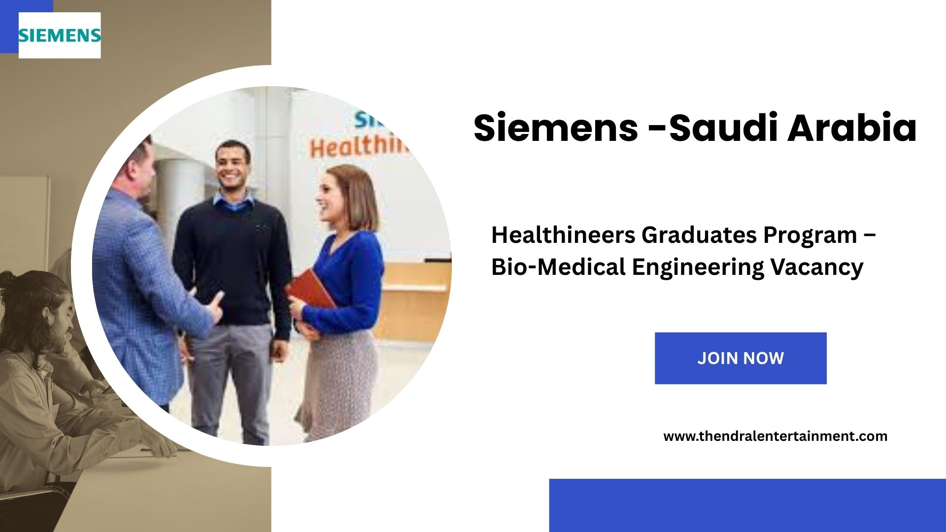 Siemens Healthineers Graduates Program – Bio-Medical Engineering Vacancy in Saudi Arabia – Apply Immediately 2025