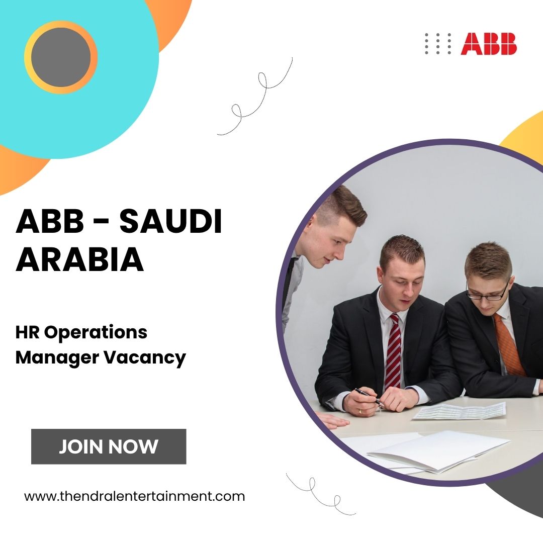 π ABB β HR Operations Manager Vacancy in Saudi Arabia 2025 β Apply Immediately