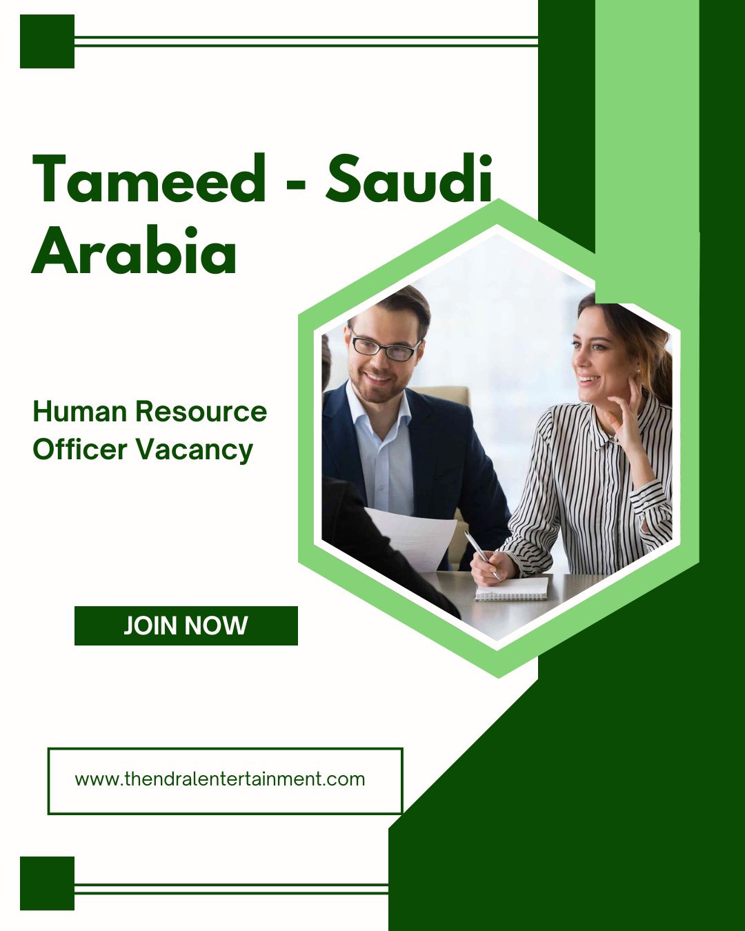 ⭐ Tameed – Human Resource Officer Vacancy in Saudi Arabia – Apply Before 27-11-2025