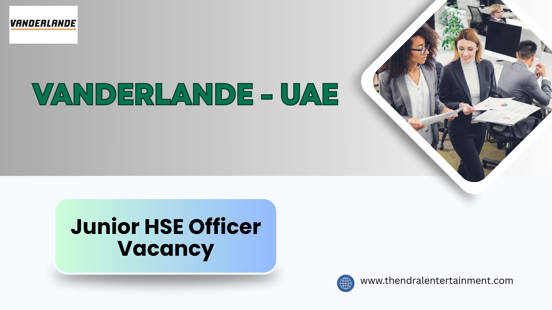 π Vanderlande β Junior HSE Officer Vacancy in the United Arab Emirates β Apply Immediately 2025