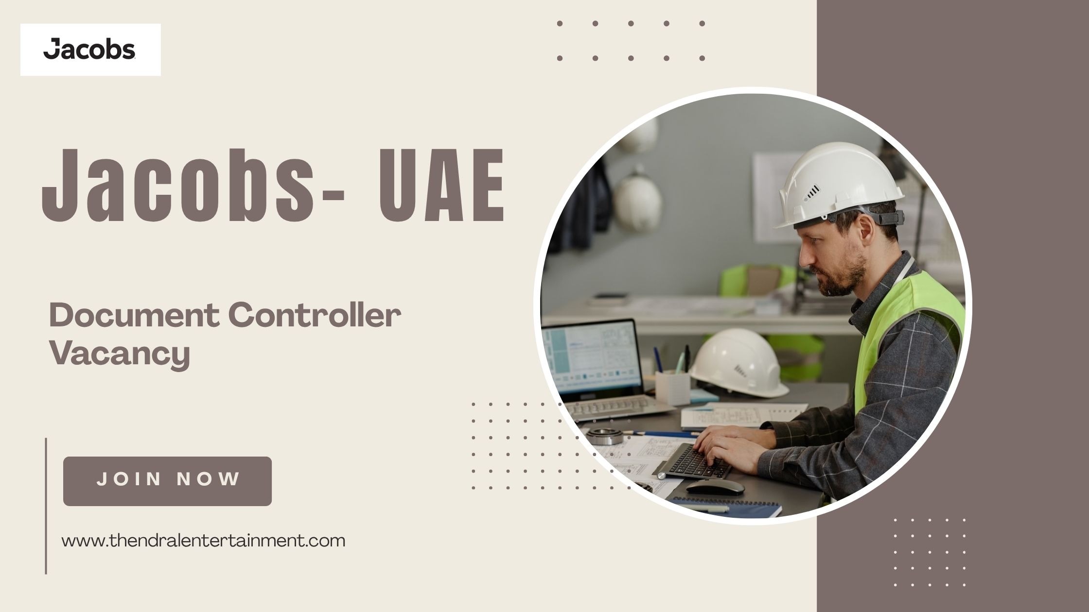🌍 Jacobs – Document Controller Vacancy in United Arab Emirates 2025 – Apply Immediately