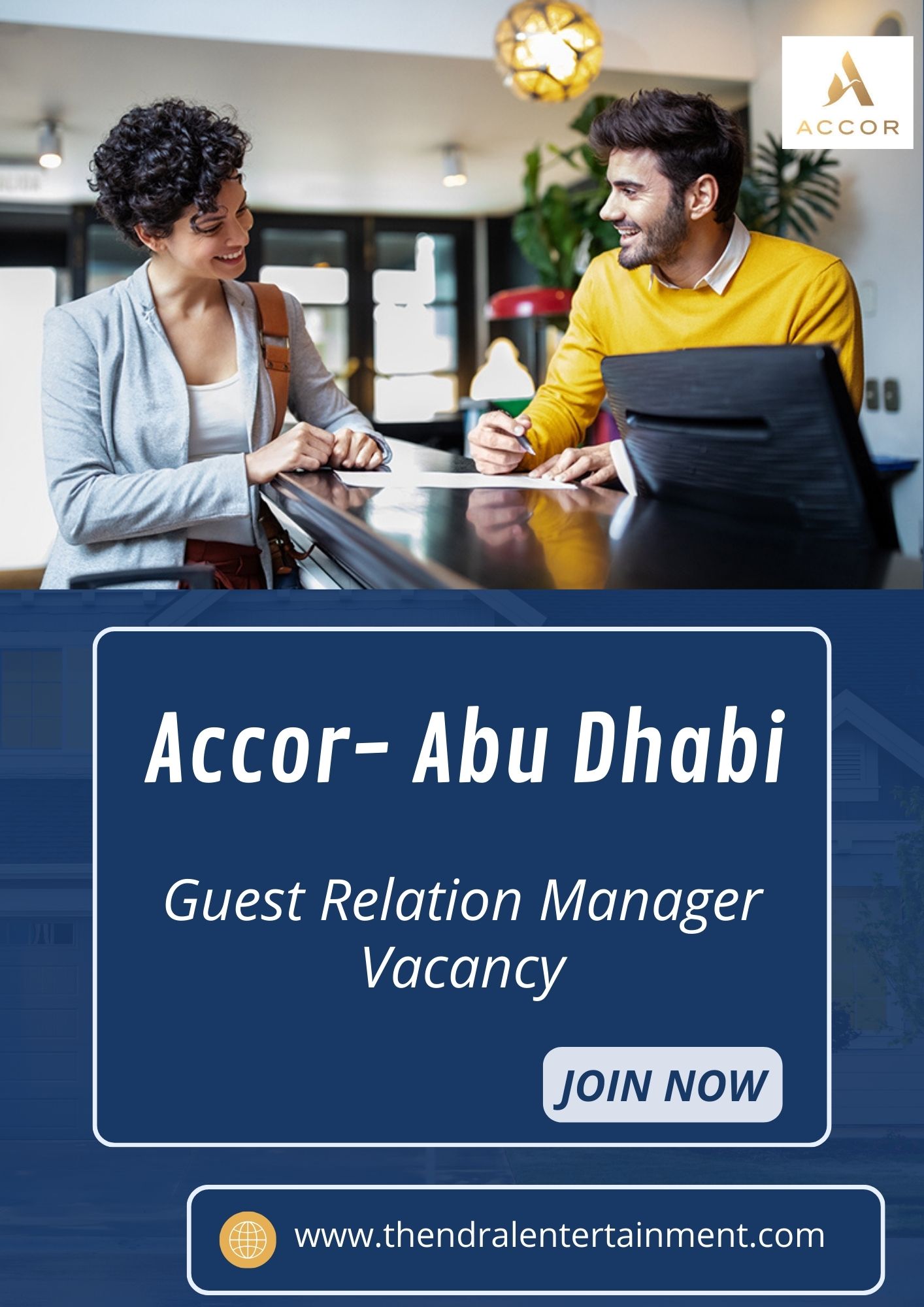 ✨ Accor – Guest Relation Manager Vacancy in Abu Dhabi 2025 – Apply Immediately