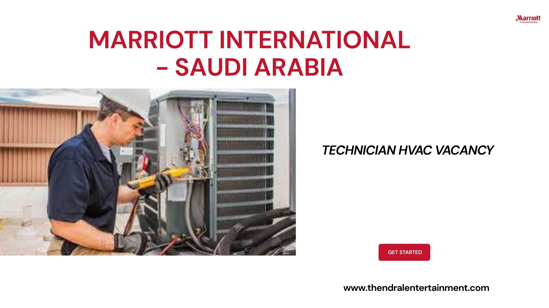 ✨ Marriott International – Technician HVAC Vacancy in Saudi Arabia 2025 – Apply Immediately
