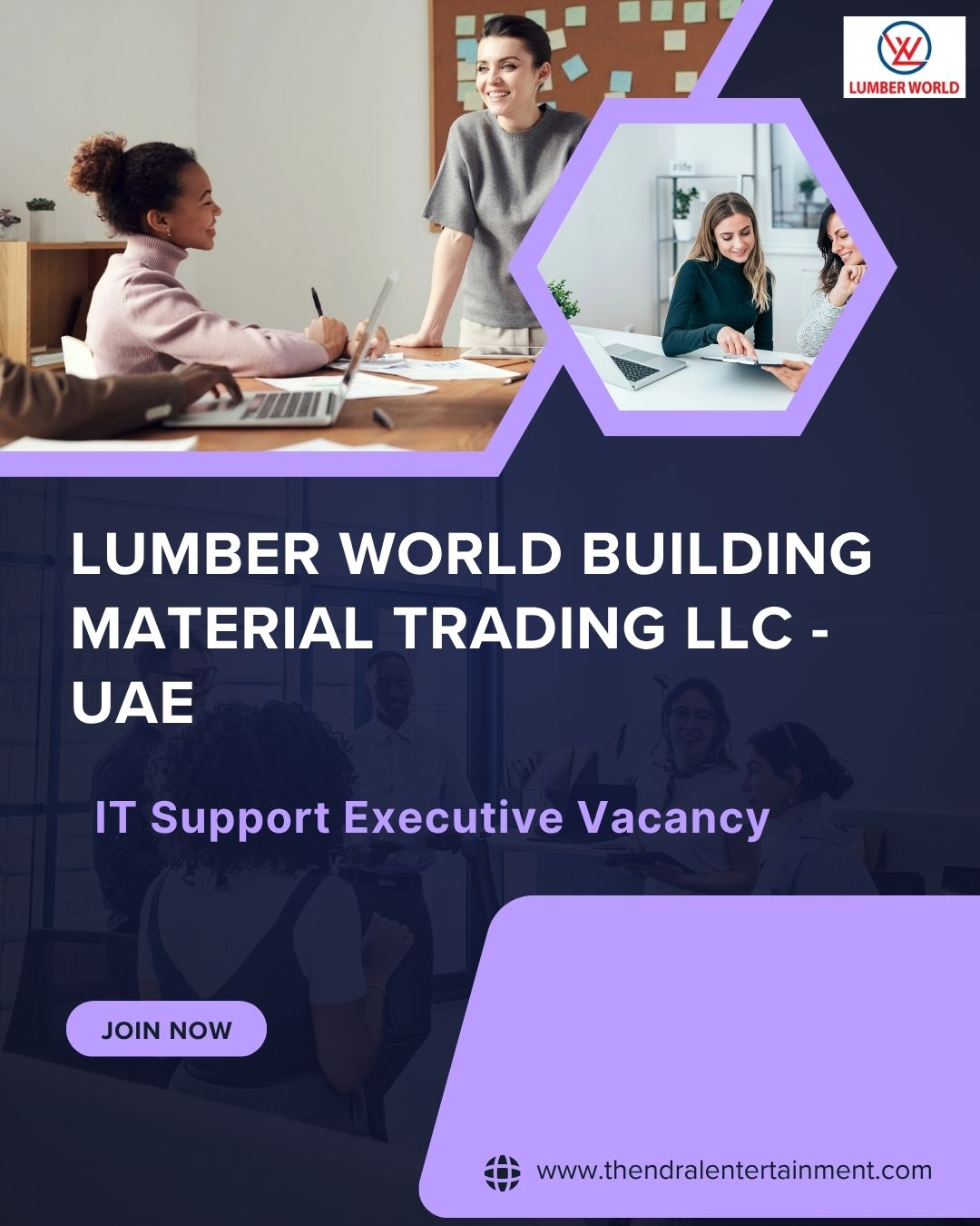 Lumber World Building Material Trading LLC – IT Support Executive Vacancy in the United Arab Emirates – Apply Immediately