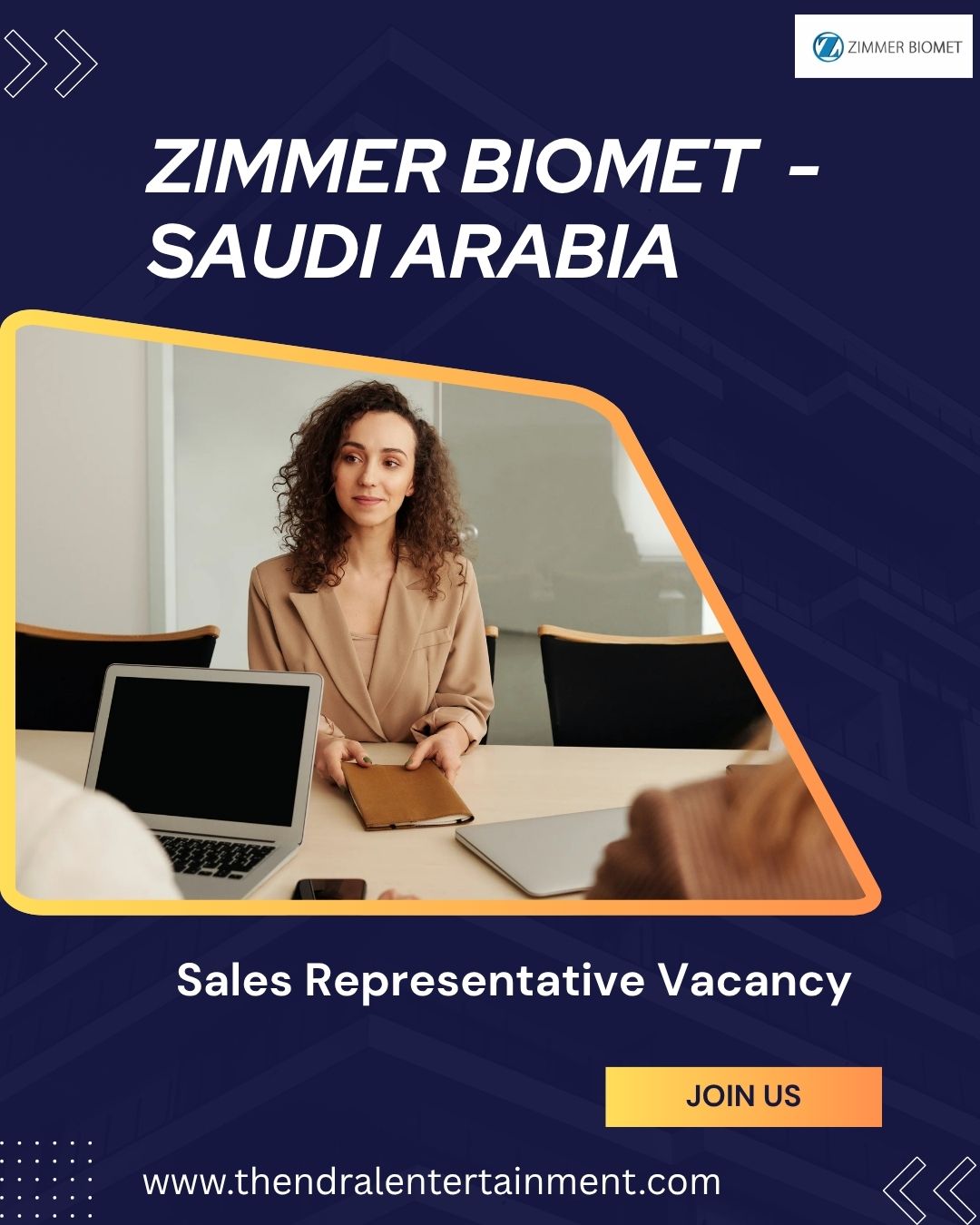 🌟 Zimmer Biomet – Sales Representative Vacancy in Saudi Arabia 2025 – Apply Immediately