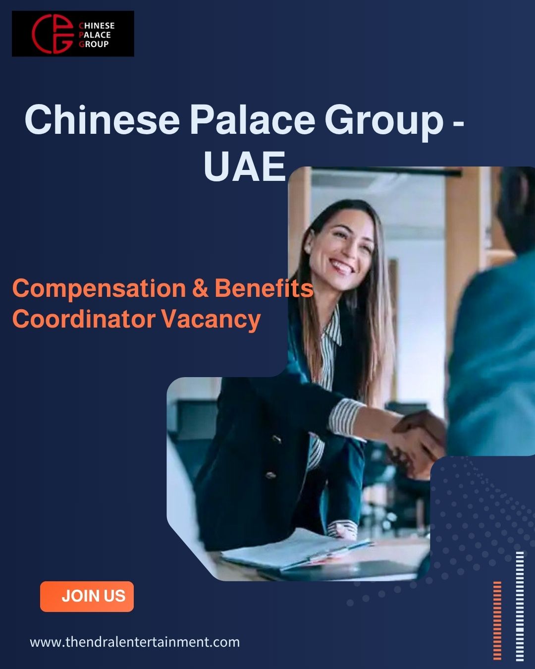 🚀 Chinese Palace Group – Compensation & Benefits Coordinator Vacancy in United Arab Emirates – Apply Now 2025