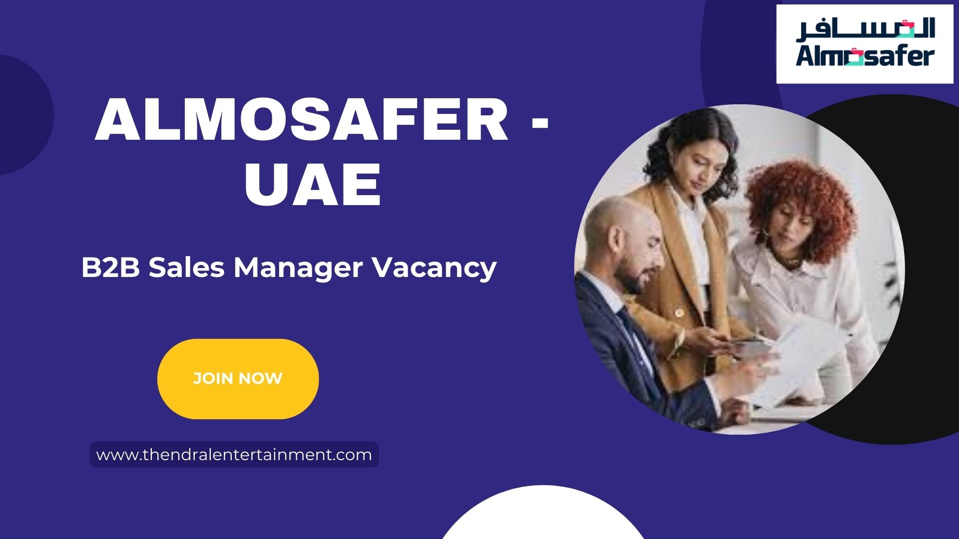 Almosafer B2B Sales Manager Vacancy in Saudi Arabia 2025 – Apply Immediately