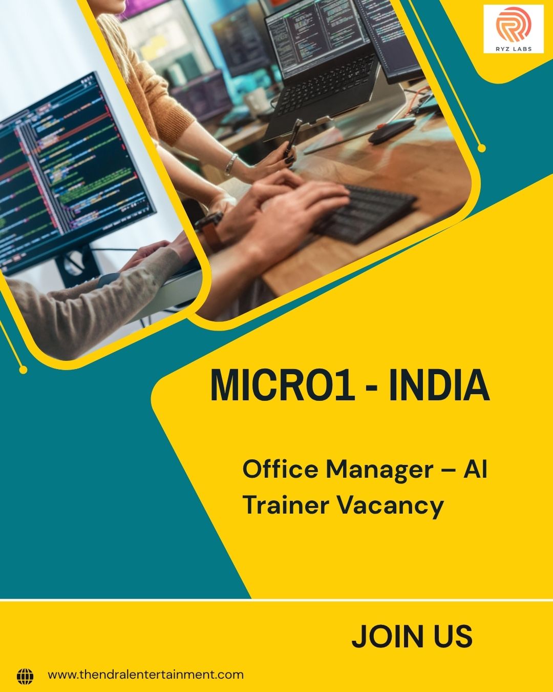 ✨ Micro1 – Office Manager AI Trainer Vacancy in India 2025 – Apply Immediately