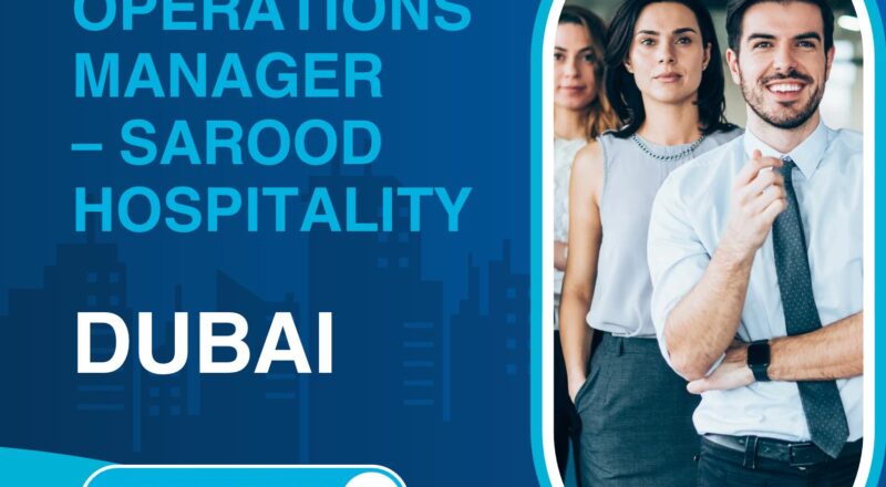 Dubai operations manager jobs 2025 – Lead Luxury Restaurant Operations at Jumeirah