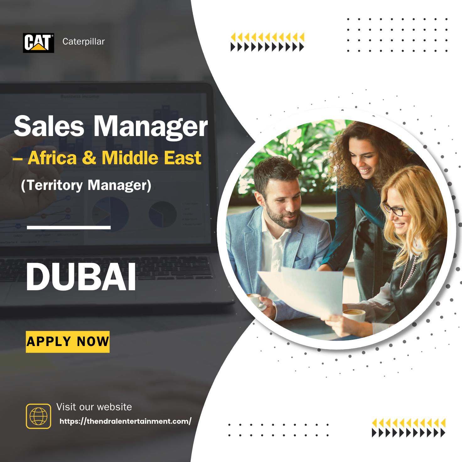 Sales Manager Jobs UAE 2025 – Join Caterpillar’s Electric Power Division Now | Apply Before 7th Nov