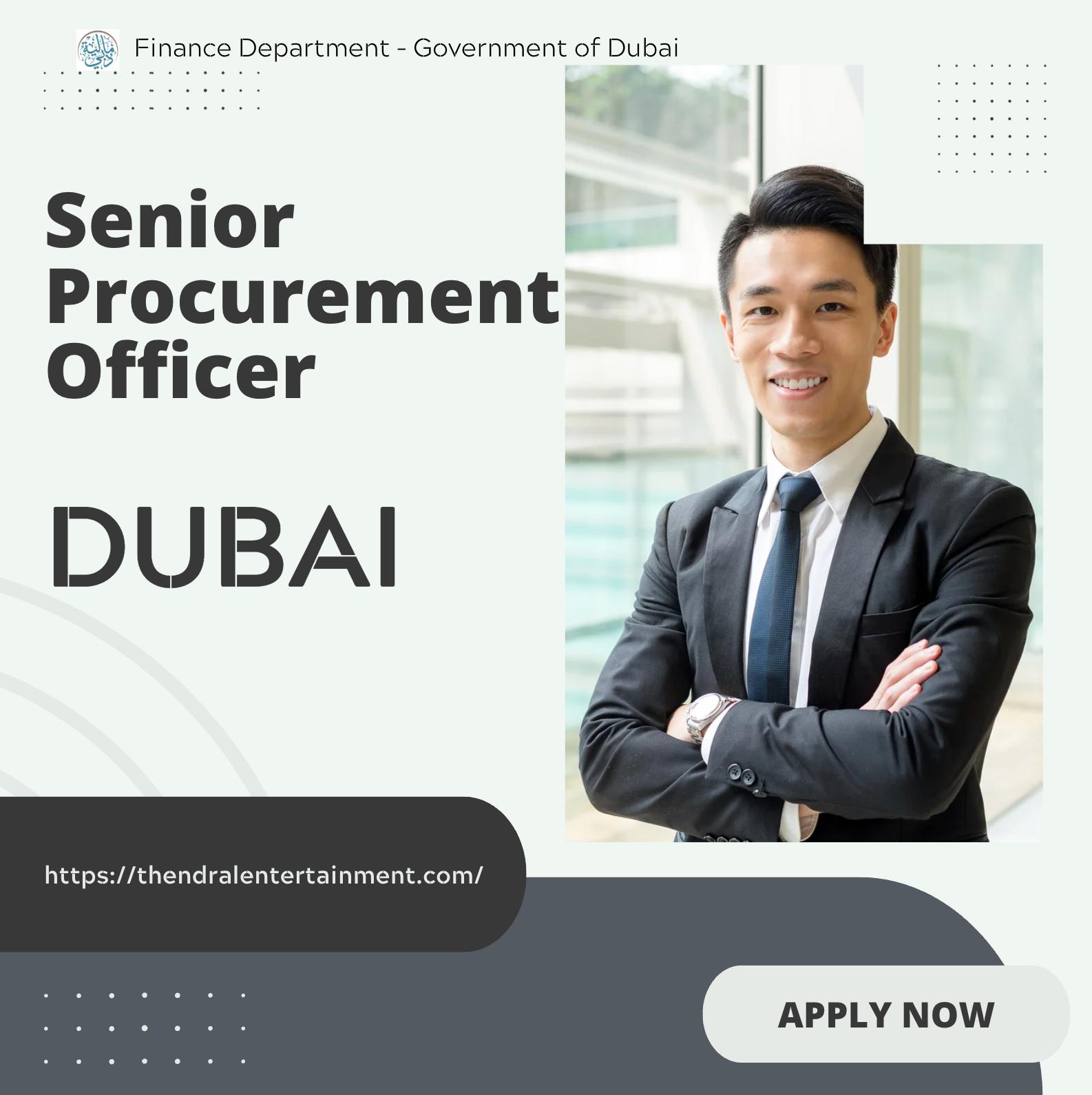 Senior Procurement Officer Jobs in Dubai 2025 – Exciting Government Role for Emirati Professionals