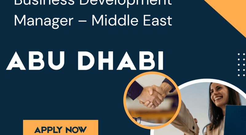 Business Development Manager Middle East Job in UAE 2025 – Lead Strategic Growth with PPG