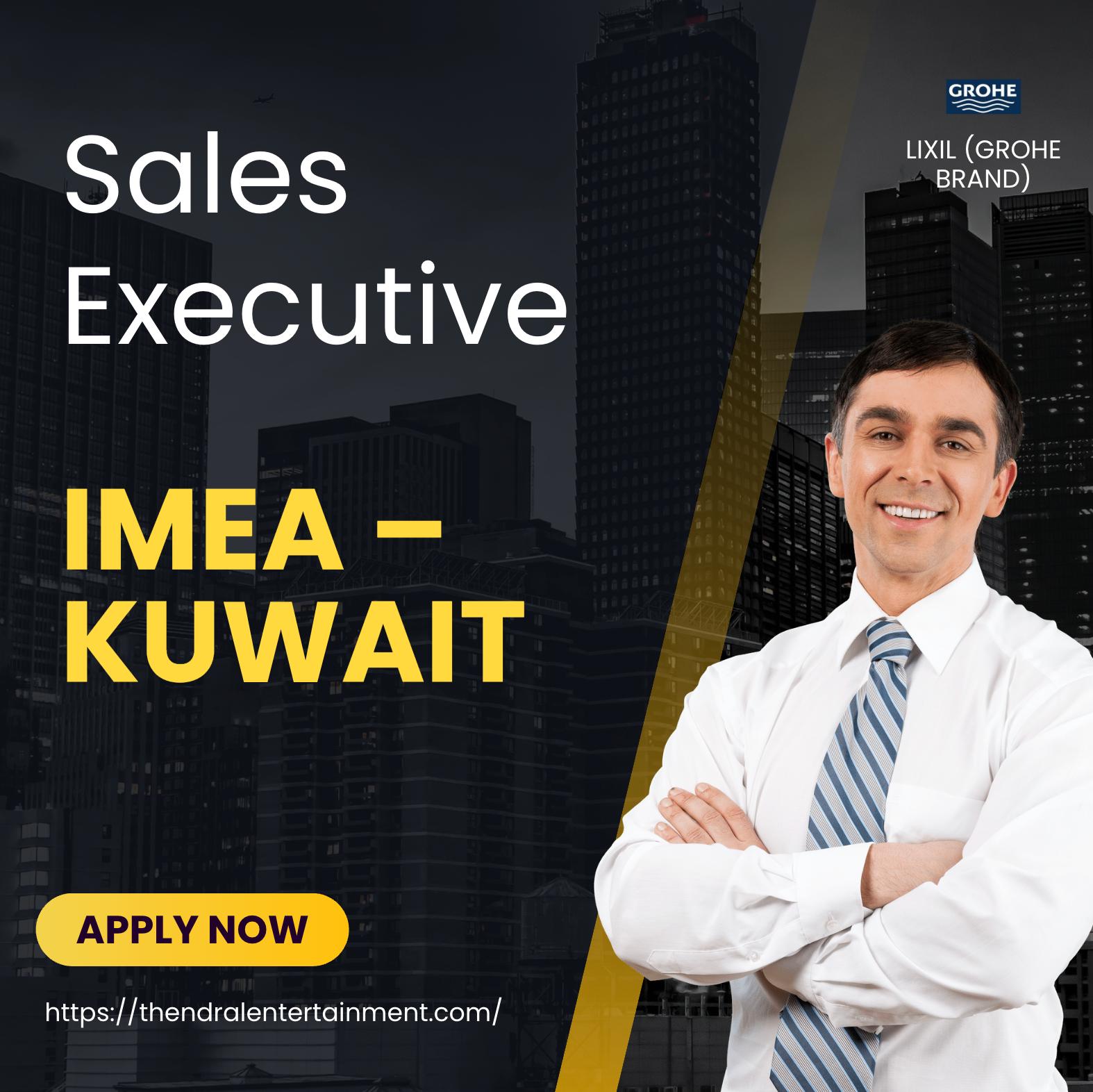 Sales Jobs Kuwait 2025 – Join GROHE Sales Executive With LIXIL Now (Remote Possible)