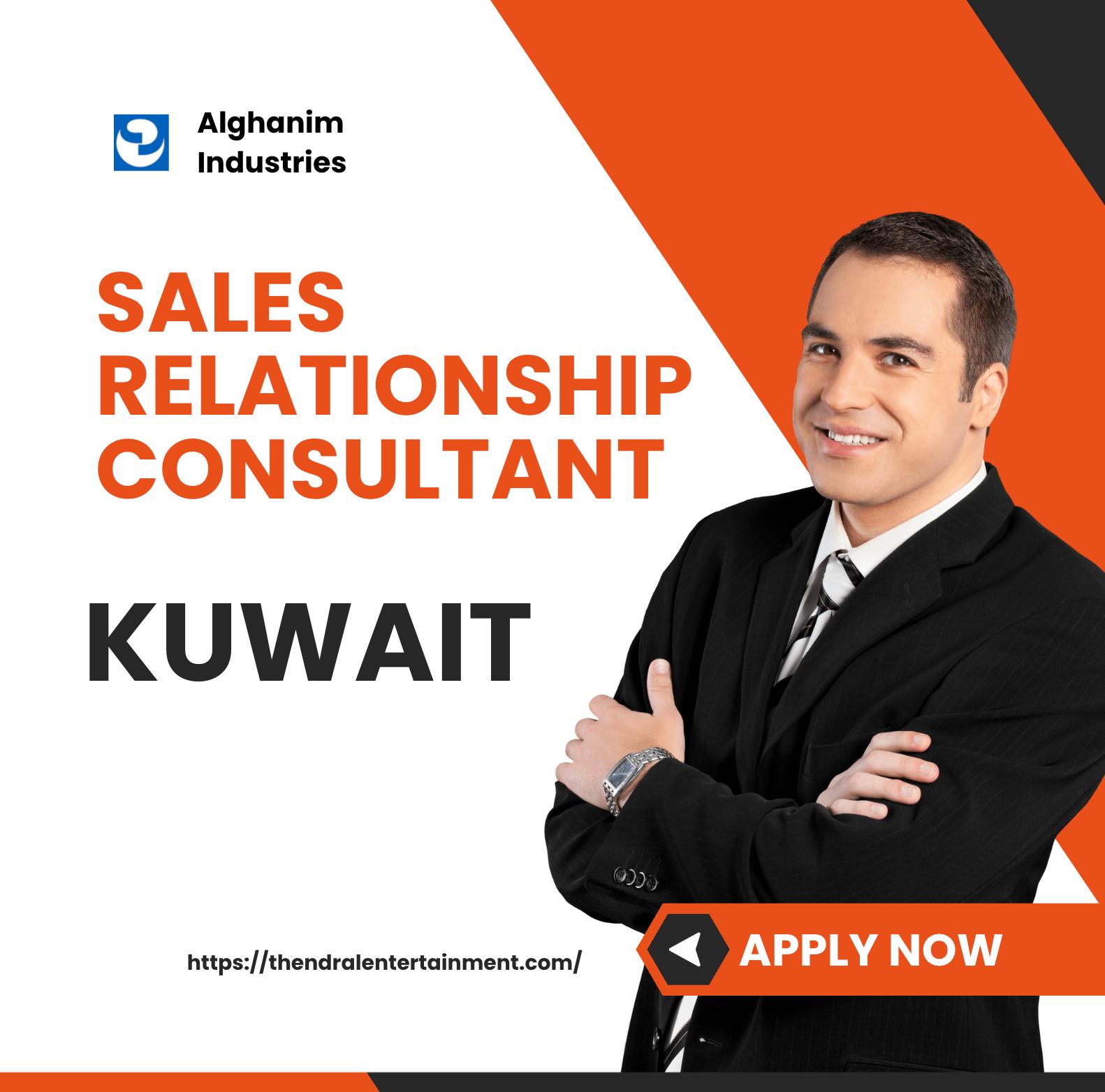 Kuwait sales jobs 2025 – Join Alghanim Industries Sales Relationship Consultant Now
