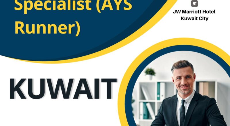 Hotel Jobs Kuwait 2025 – Apply Now for General Support Specialist at JW Marriott Hotel Kuwait City