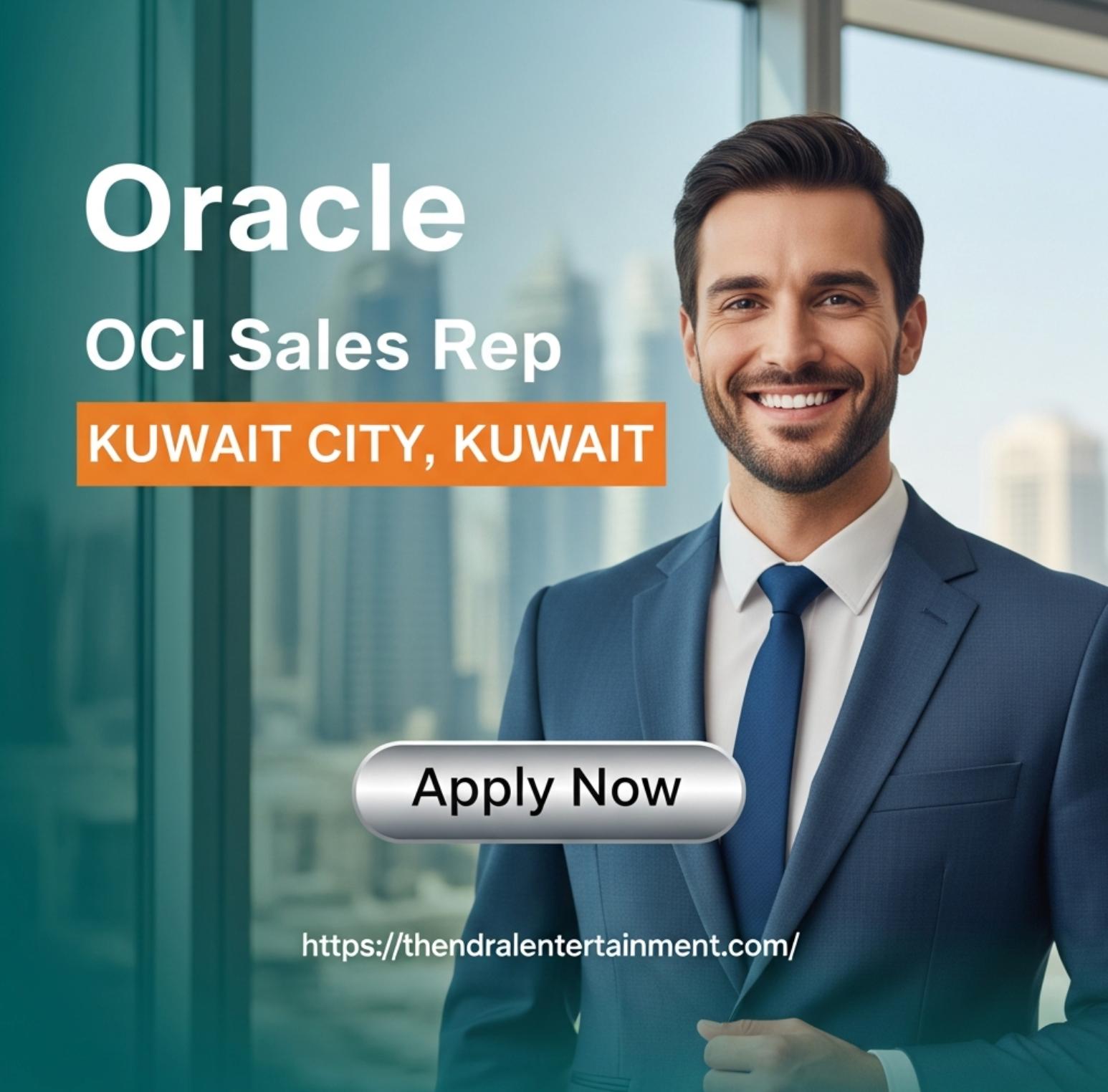 Oracle OCI Sales Rep Kuwait Jobs 2025 – High Growth Cloud & AI Sales Careers