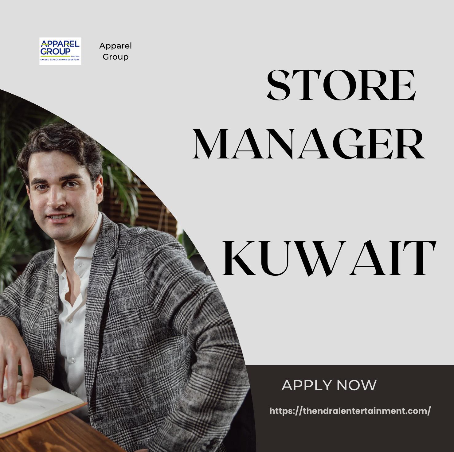 Apparel Group Store Manager Jobs in Kuwait – Lead & Grow Your Retail Career | Last Date 20th Nov