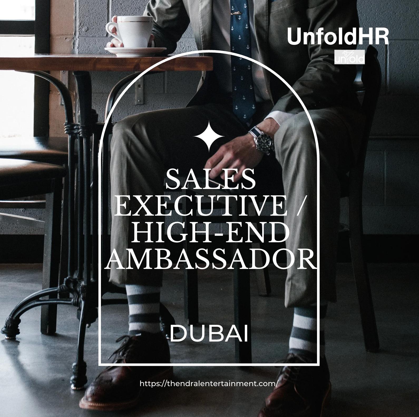 Sales Executive Jobs in Dubai 2025 – Luxury Jewellery & VIP Client Careers with UnfoldHR
