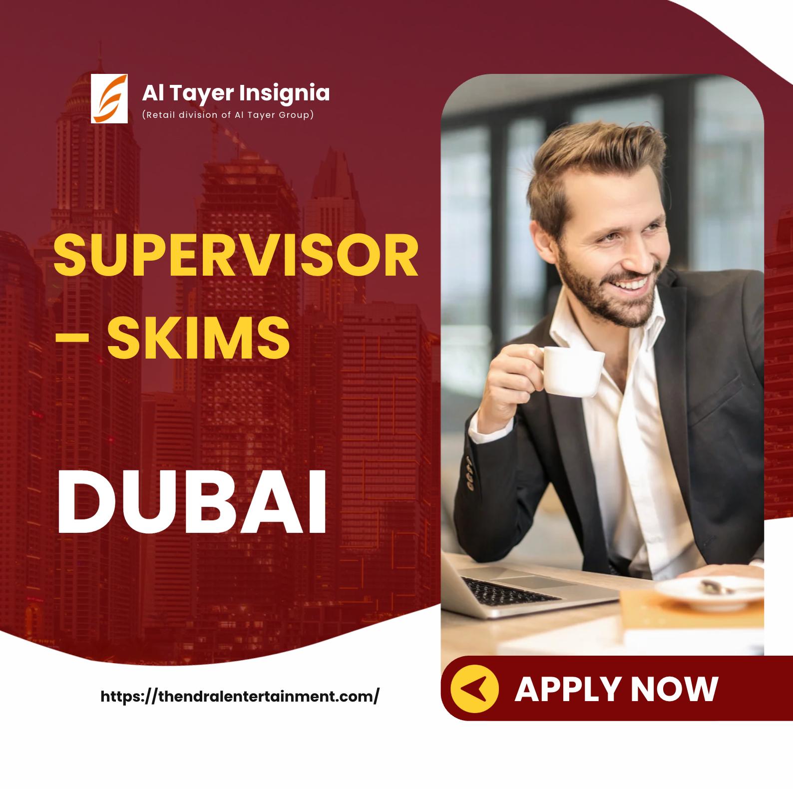 Supervisor Jobs in Dubai 2025 – Lead Luxury Fashion at SKIMS with Al Tayer