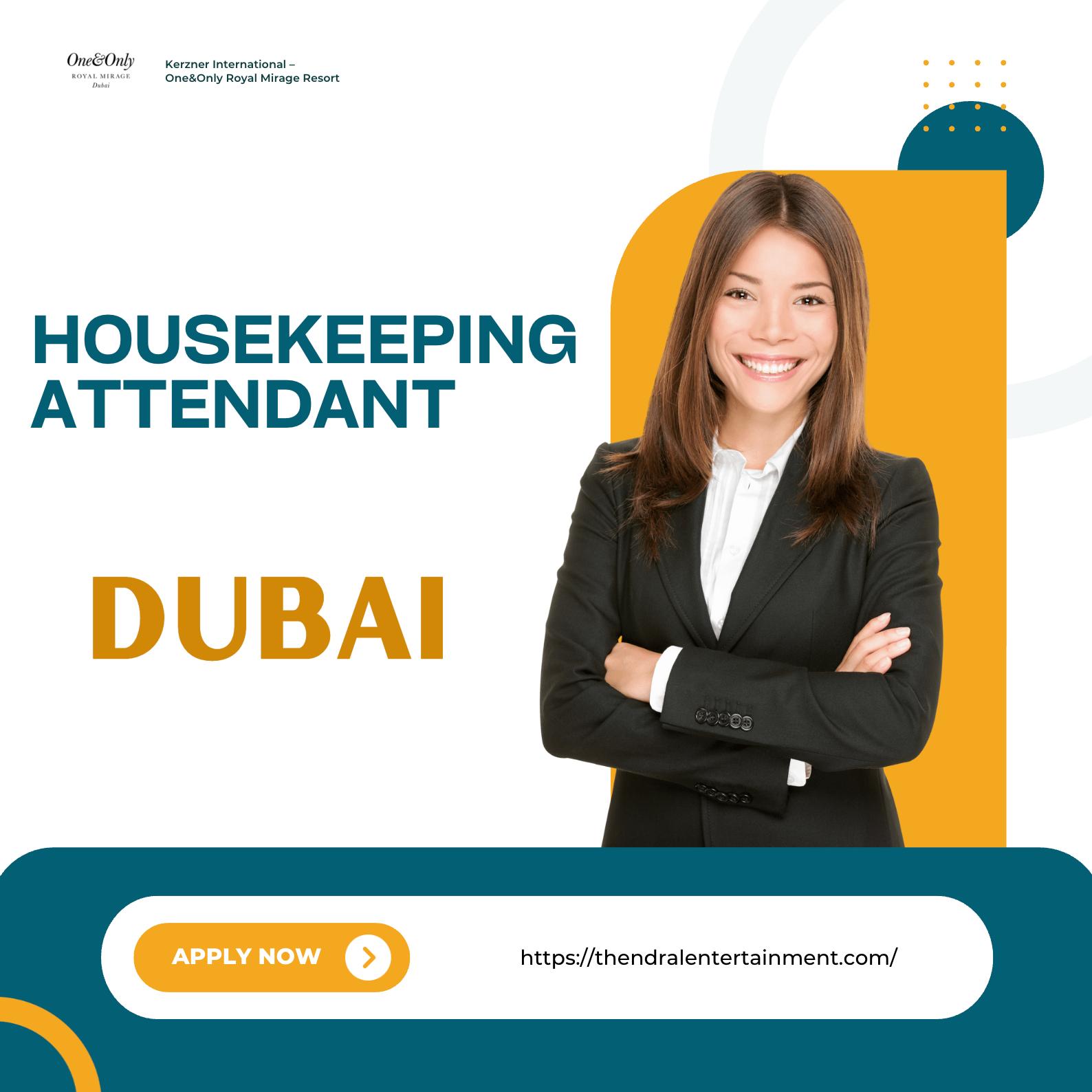 Housekeeping Attendant Jobs in Dubai 2025 – Luxury Hospitality Careers at One&Only Royal Mirage