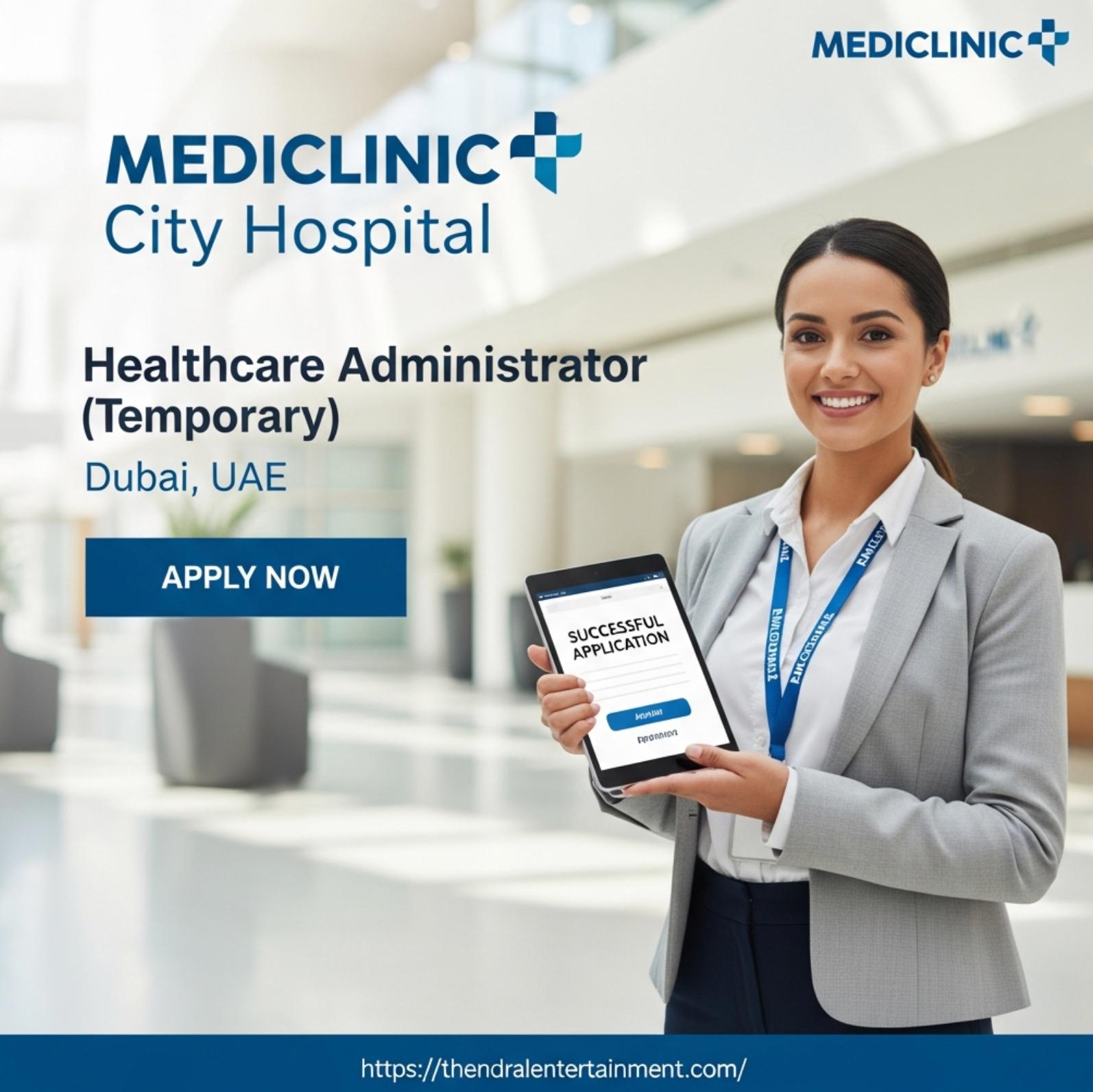 Healthcare Administrator Jobs Dubai 2025 – Build a Rewarding Career at Mediclinic City Hospital Now