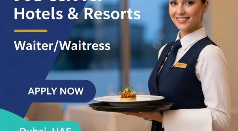 Waiter / Waitress Job in Abu Dhabi 2025 – Exciting Hospitality Career at Park Rotana
