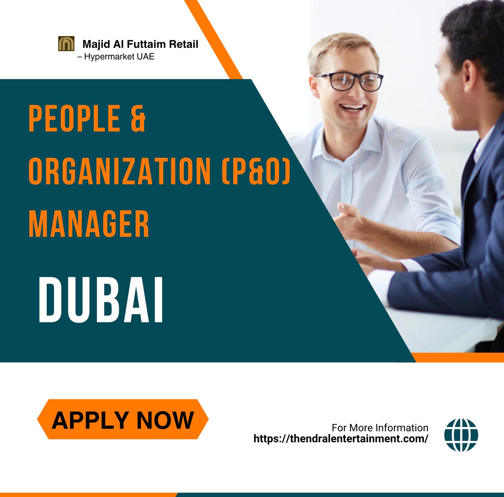 Majid Al Futtaim careers: Exciting People & Organization Manager in Dubai 2025