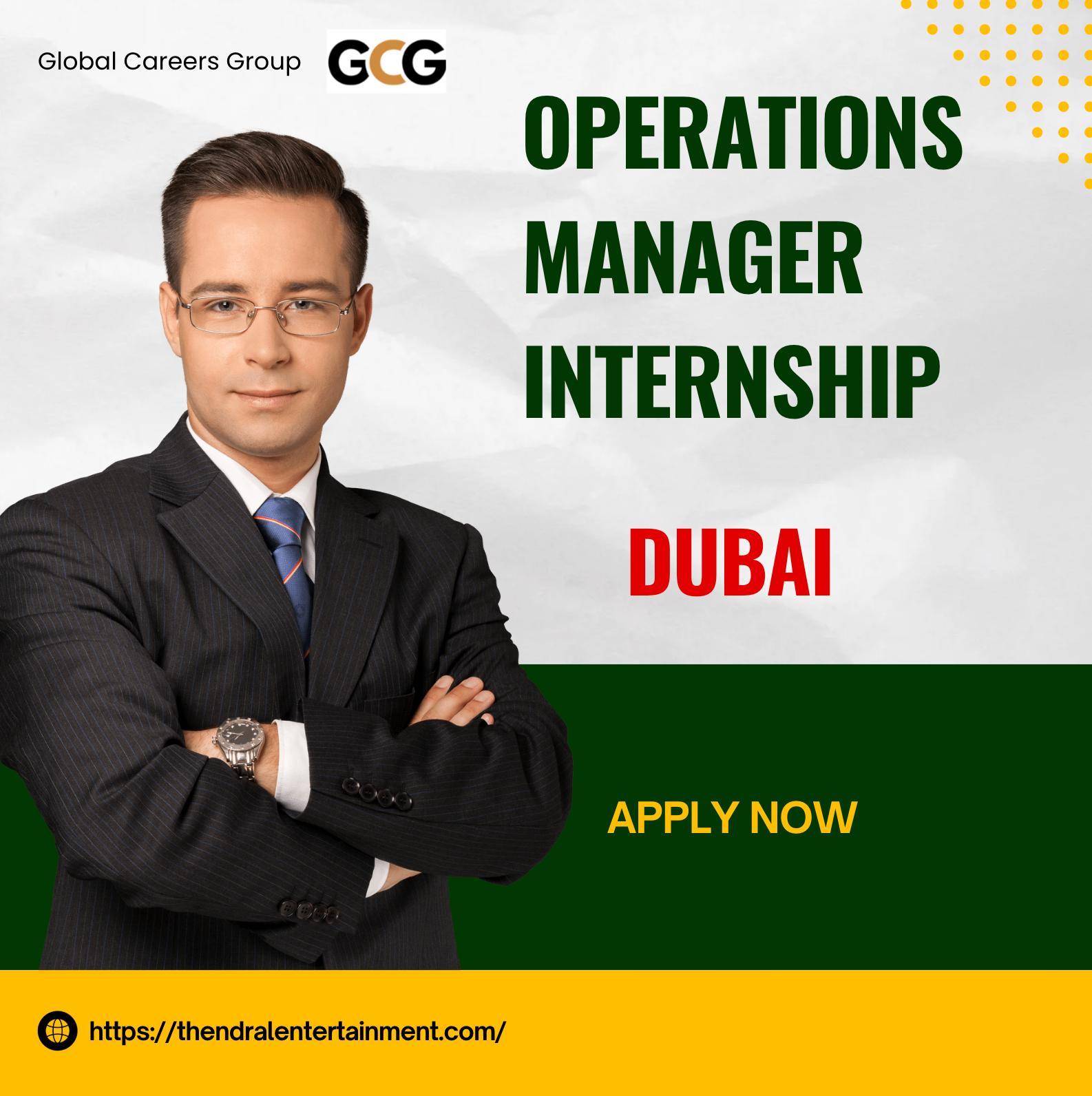 Dubai Operations Manager Internship 2025 – Join Your Fintech Career in DIFC Now