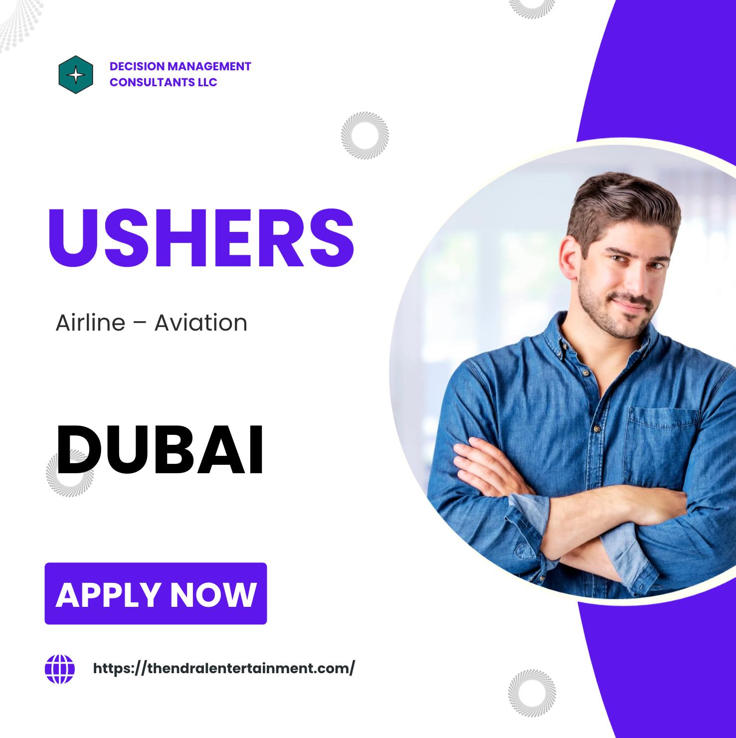 Dubai Usher Jobs 2025 – Exciting Opportunities in Aviation & Passenger Services
